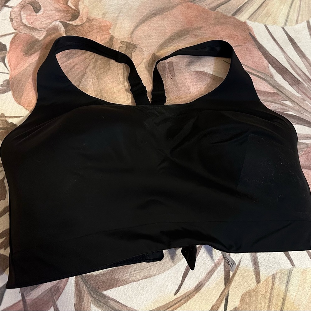 Black Athleta Sports bra strong support